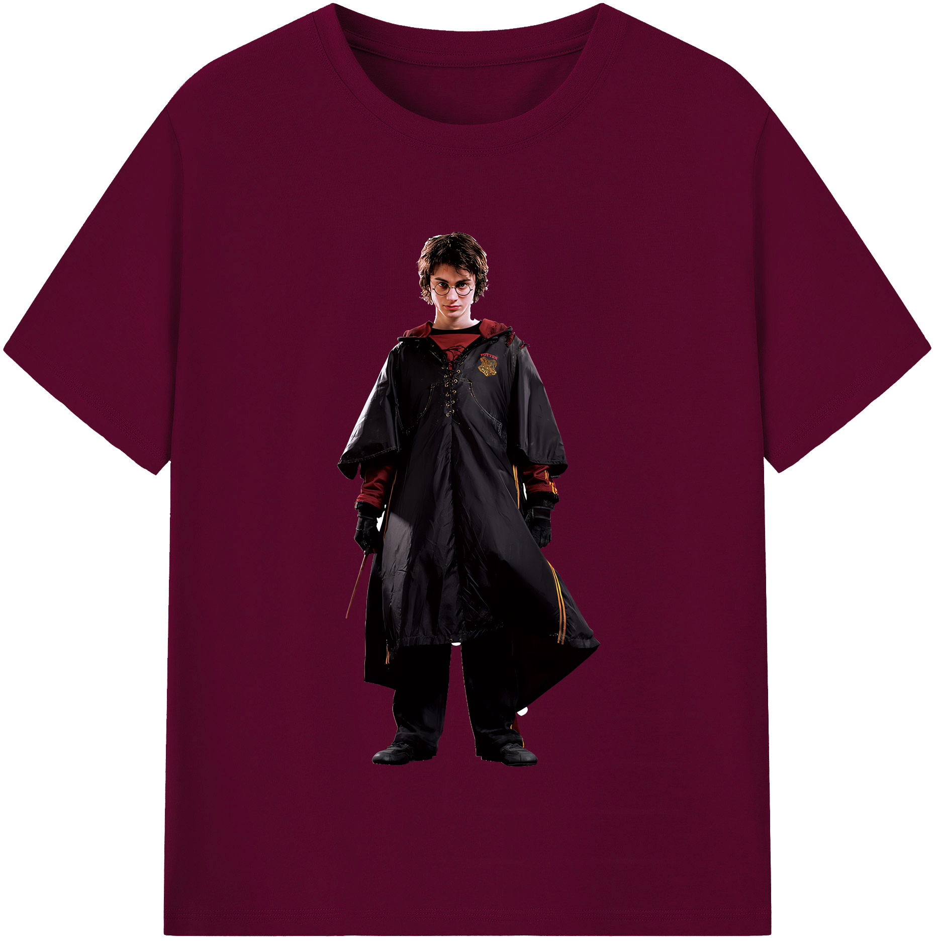 （画像用） Harry Potter ハリー・ポッターシリーズ レディースカジュアルプリントTシャツ（綿100％）